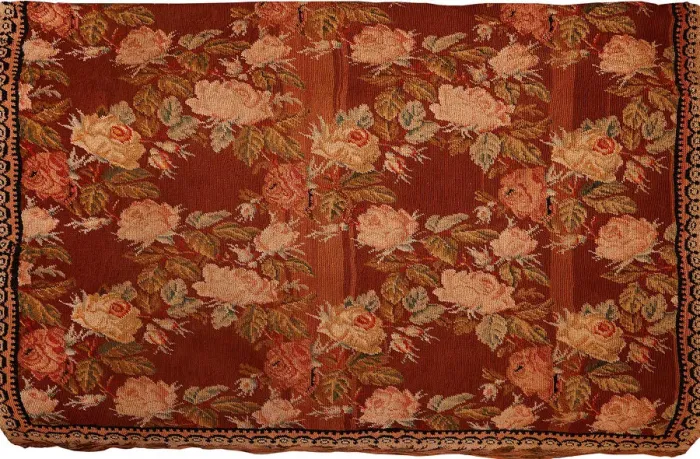 Framed Print : Bedcover, Early 19th cen Framed Print : Bedcover, Early 19th cen