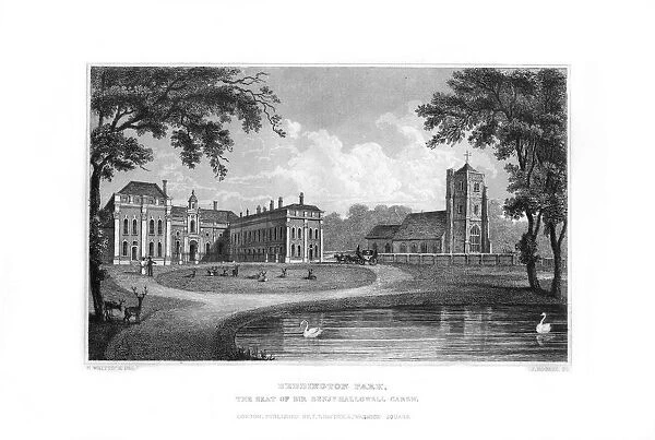 Beddington Park, Sutton, Surrey, 1829. Artist: J Rogers