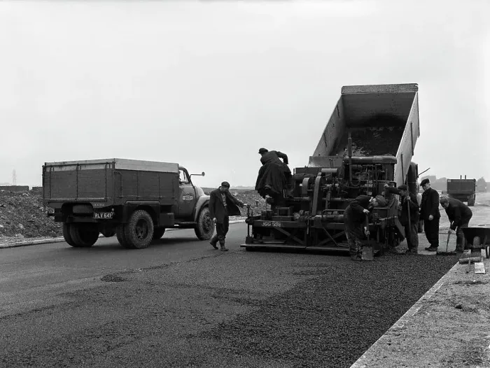 Framed Print : A Bedford A3S tipper on the site of Manvers coal prep plant, South Yorkshire, 1955 Framed Print : A Bedford A3S tipper on the site of Manvers coal prep plant, South Yorkshire, 1955