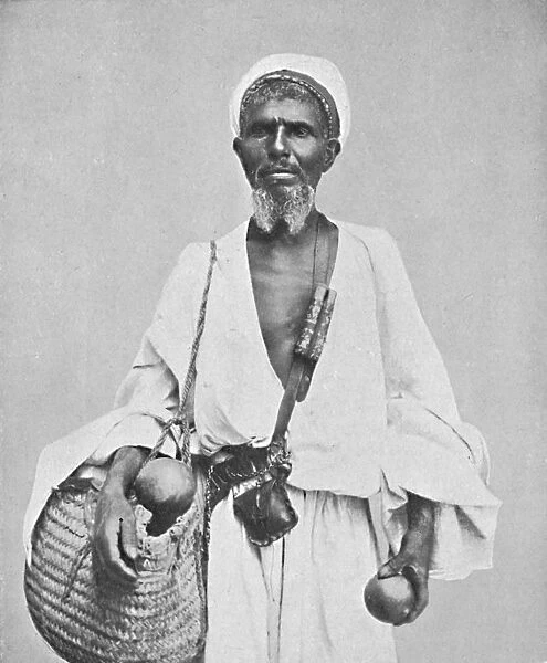 A Bedouin Arab from Lower Egypt, 1912. Artist: Lekegian & Co