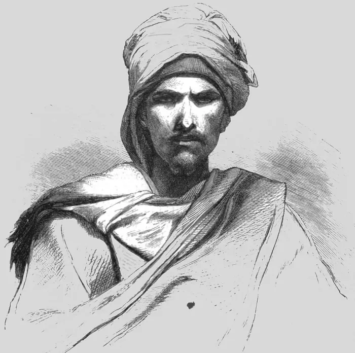 Framed Print : Bedouin of Sinai; The Red Sea, 1875. Creator: Unknown Framed Print : Bedouin of Sinai; The Red Sea, 1875. Creator: Unknown
