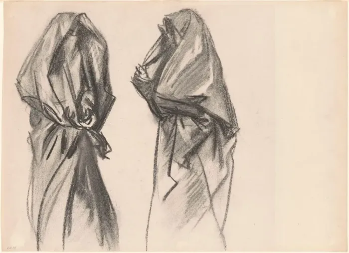Framed Print : Bedouin Women, 1890-1891. Creator: John Singer Sargent Framed Print : Bedouin Women, 1890-1891. Creator: John Singer Sargent