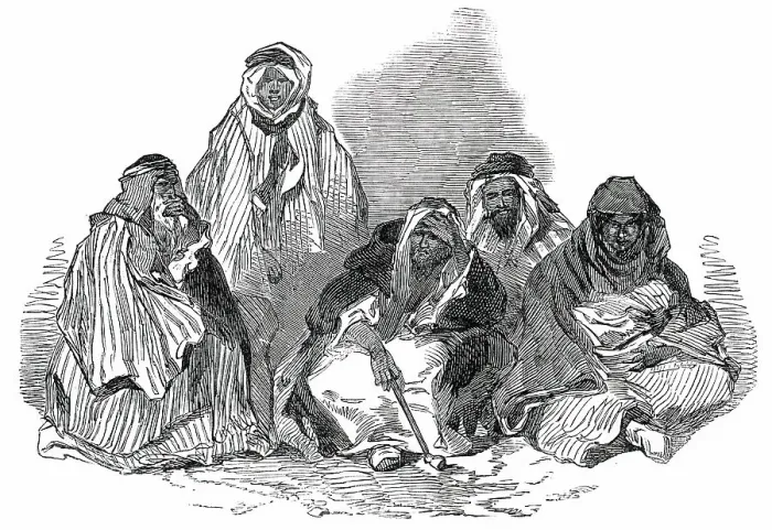 Framed Print : Bedouins of the Desert, 1850. Creator: Unknown