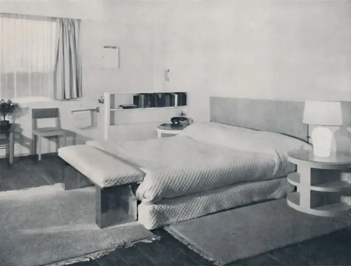 Framed Print : A bedroom in a country house, by Duncan Miller, London, 1936 Framed Print : A bedroom in a country house, by Duncan Miller, London, 1936