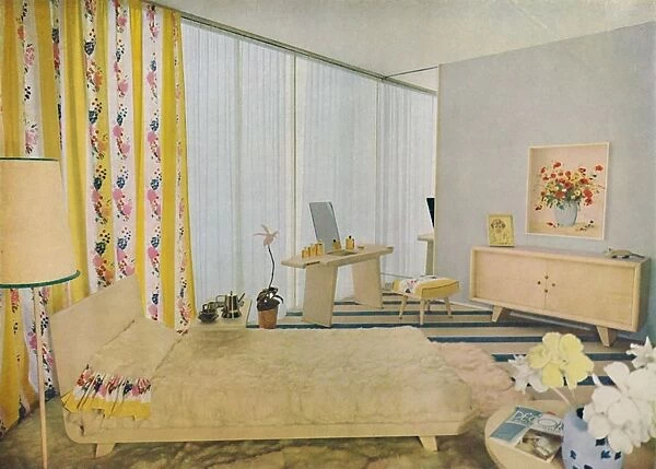 Bedroom Designed by Suzanne Guiguichon, 1939
