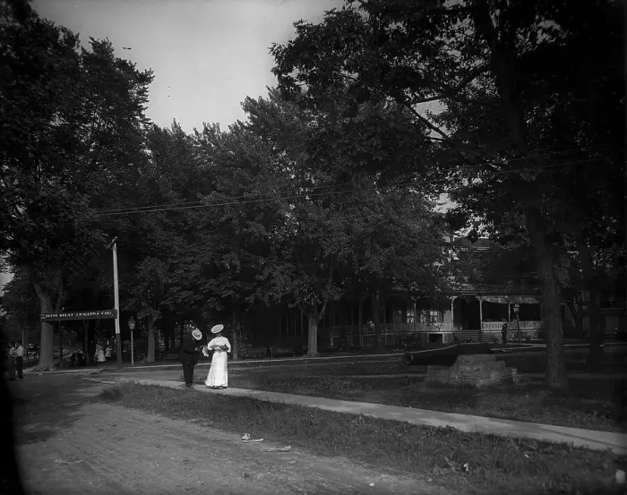 Framed Print : Beebe House, Put-in-Bay, Ohio, c1906. Creator: Unknown Framed Print : Beebe House, Put-in-Bay, Ohio, c1906. Creator: Unknown