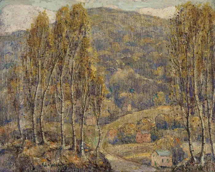 Framed Print : Beeches, n. d. Creator: Ernest Lawson Framed Print : Beeches, n. d. Creator: Ernest Lawson