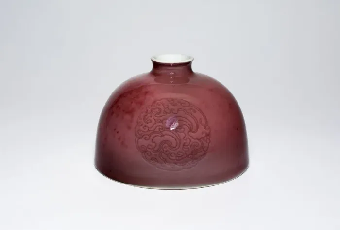 Framed Print : Beehive-Shaped Water Coupe, Qing dynasty (1644-1911), spurious Kangxi reign mark Framed Print : Beehive-Shaped Water Coupe, Qing dynasty (1644-1911), spurious Kangxi reign mark