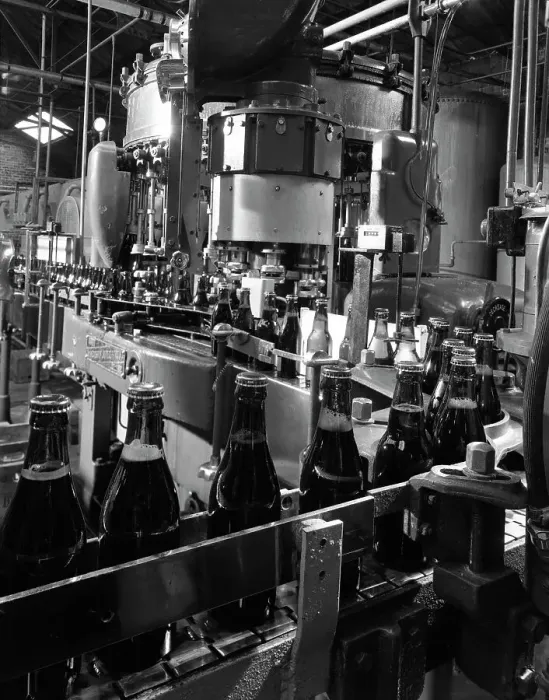 Framed Print : Beer bottles being filled at Ward & Sons, Swinton, South Yorkshire, 1960. Artist Framed Print : Beer bottles being filled at Ward & Sons, Swinton, South Yorkshire, 1960. Artist