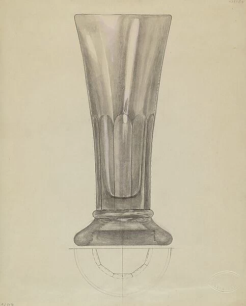 Beer Glass, c. 1936. Creator: Albert Eyth