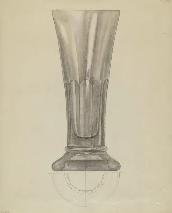 Framed Print : Beer Glass, c. 1936. Creator: Albert Eyth Framed Print : Beer Glass, c. 1936. Creator: Albert Eyth