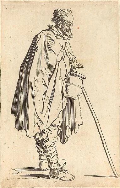 Beggar with Pot, c. 1622. Creator: Jacques Callot