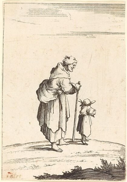 Beggar Woman and Child, 17th century. Creator: Unknown