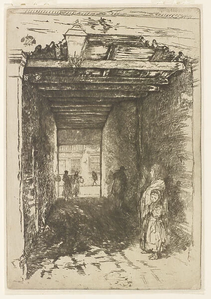 The Beggars, 1879-1880. Creator: James Abbott McNeill Whistler