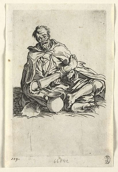The Beggars: Malingerer, c. 1623. Creator: Jacques Callot (French, 1592-1635)