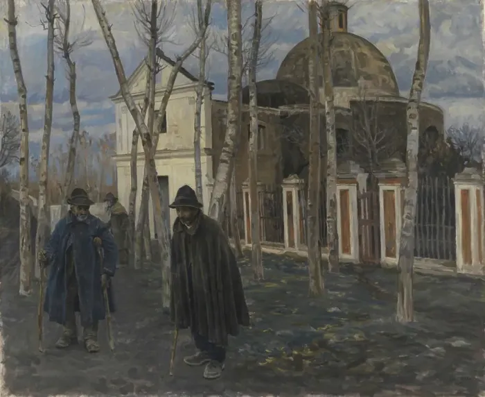 Framed Print : Beggars outside S. Giuliano, near Pompeii. 1904-05, 1904-1905. Creator: Peter Hansen Framed Print : Beggars outside S. Giuliano, near Pompeii. 1904-05, 1904-1905. Creator: Peter Hansen
