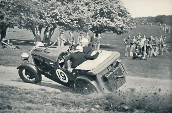Framed Print : The beginning of a spill at Donington Park, 1937 Framed Print : The beginning of a spill at Donington Park, 1937