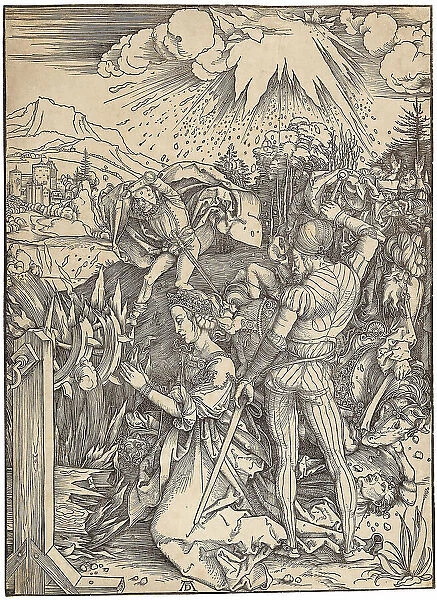 The Beheading of Saint Catherine, c. 1496. Creator: Dürer, Albrecht (1471-1528)
