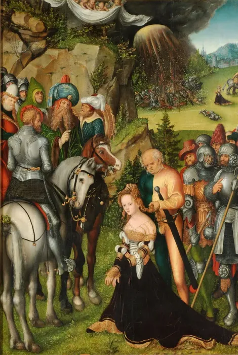 Framed Print : The Beheading of Saint Catherine, ca 1515 Framed Print : The Beheading of Saint Catherine, ca 1515