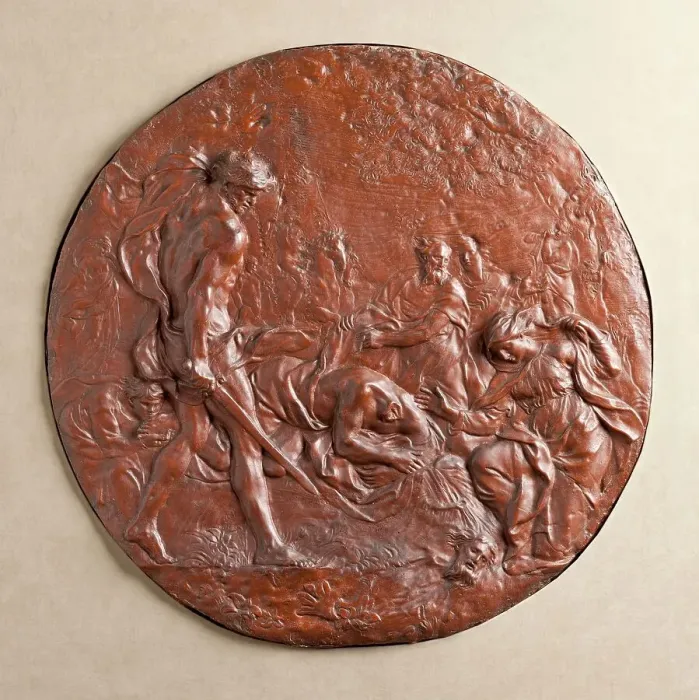 Framed Print : The Beheading of Saint Paul, Originally modelled 1643-1647; this example before 1753. Creator: Vincenzo Foggini Framed Print : The Beheading of Saint Paul, Originally modelled 1643-1647; this example before 1753. Creator: Vincenzo Foggini