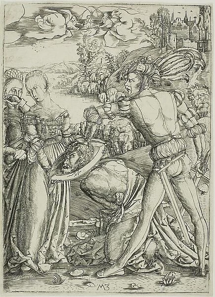 The Beheading of St. John the Baptist, c. 1500. Creator: Master MZ