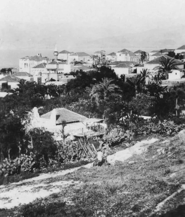 Framed Print : Beirut from the American College, Lebanon, c1927-c1931. Artist: Cavanders Ltd Framed Print : Beirut from the American College, Lebanon, c1927-c1931. Artist: Cavanders Ltd