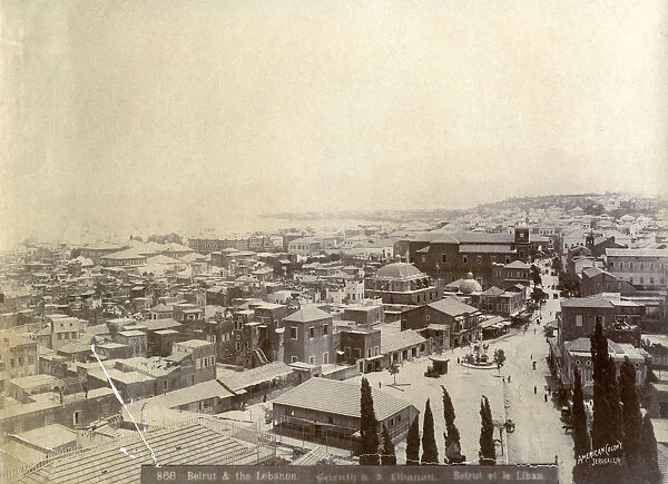 Beirut, Lebanon, late 19th or early 20th century. Artist: American Colony
