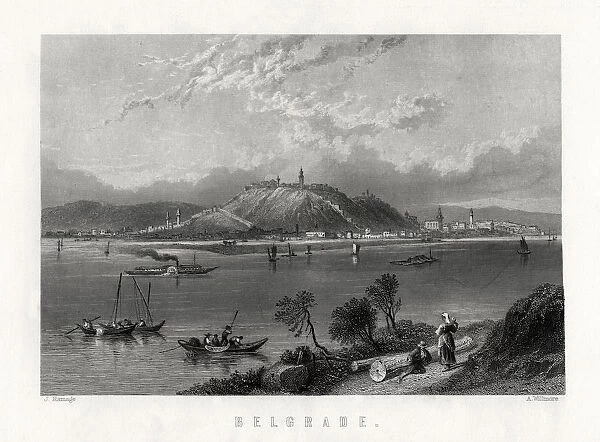 Belgrade, 1883. Artist: A Willmore