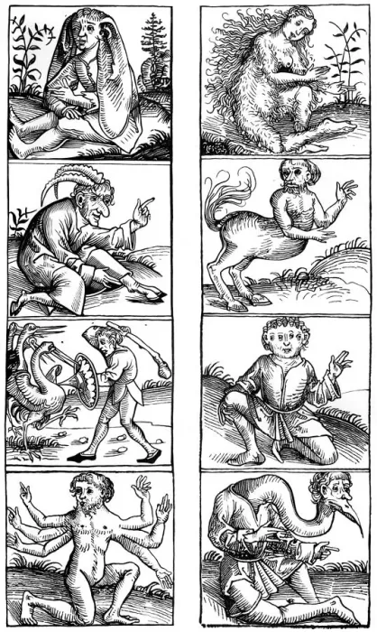 Framed Print : Beliefs and popular superstitions, 1493 (1849). Artist: A Bisson Framed Print : Beliefs and popular superstitions, 1493 (1849). Artist: A Bisson