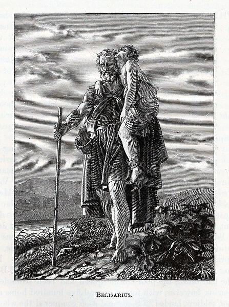 Belisarius, 1882. Artist: Anonymous