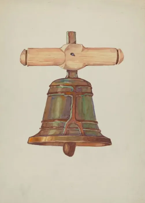 Framed Print : Bell, 1935 / 1942. Creator: Robert W. R. Taylor Framed Print : Bell, 1935 / 1942. Creator: Robert W. R. Taylor