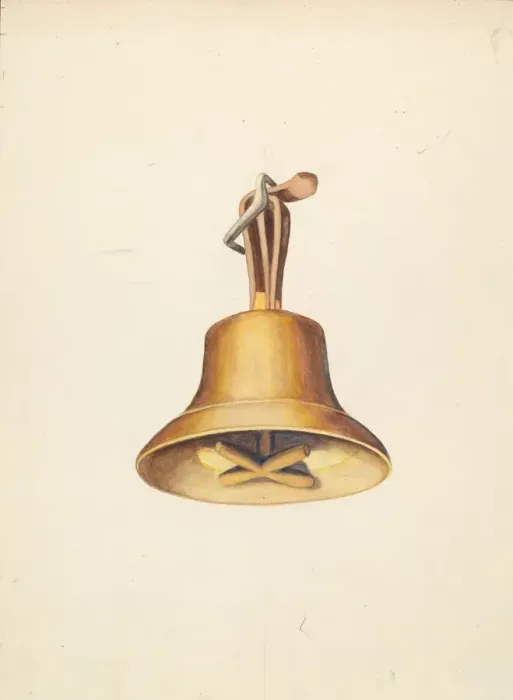 Framed Print : Bell, 1935 / 1942. Creator: Unknown Framed Print : Bell, 1935 / 1942. Creator: Unknown