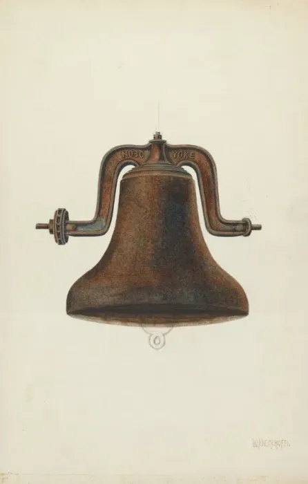 Framed Print : Bell, 1935 / 1942. Creator: William Kieckhofel Framed Print : Bell, 1935 / 1942. Creator: William Kieckhofel