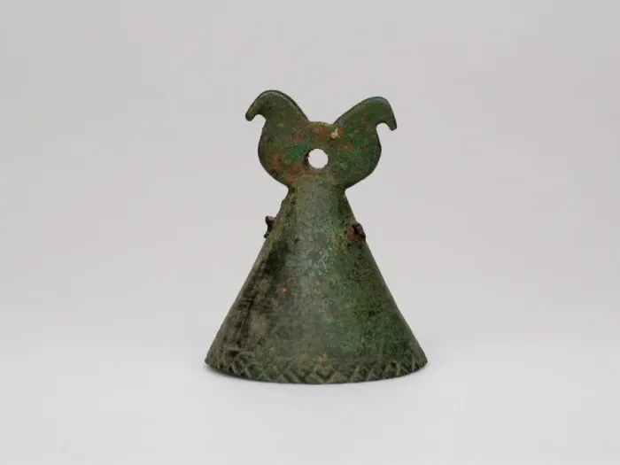 Framed Print : Bell, Geometric Period (800-600 BCE). Creator: Unknown Framed Print : Bell, Geometric Period (800-600 BCE). Creator: Unknown
