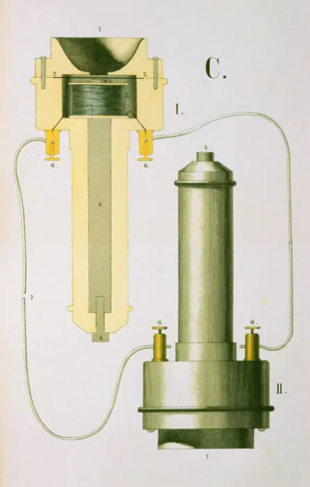 Framed Print : Bell telephone, 1882. Artist: Alexander Graham Bell Framed Print : Bell telephone, 1882. Artist: Alexander Graham Bell