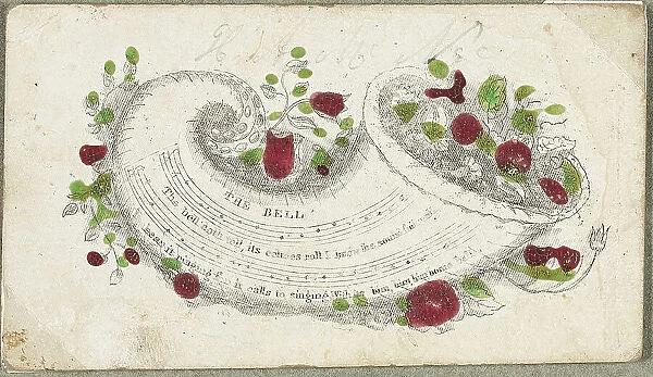 The Bell (valentine), c.1830. Creator: Unknown