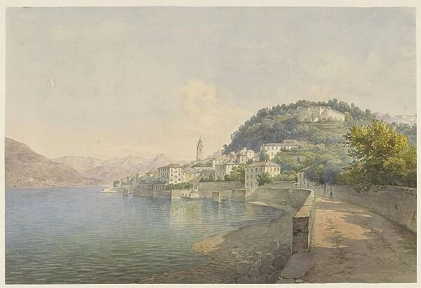 Bellagio on Lake Como, 1824-1888. Creator: Karoly Lajos Libay