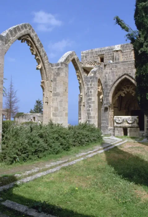 Framed Print : Bellapais Abbey, North Cyprus, 2001 Framed Print : Bellapais Abbey, North Cyprus, 2001