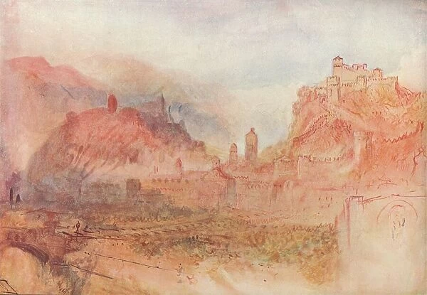 Bellinzona: From the South, 1909. Artist: JMW Turner