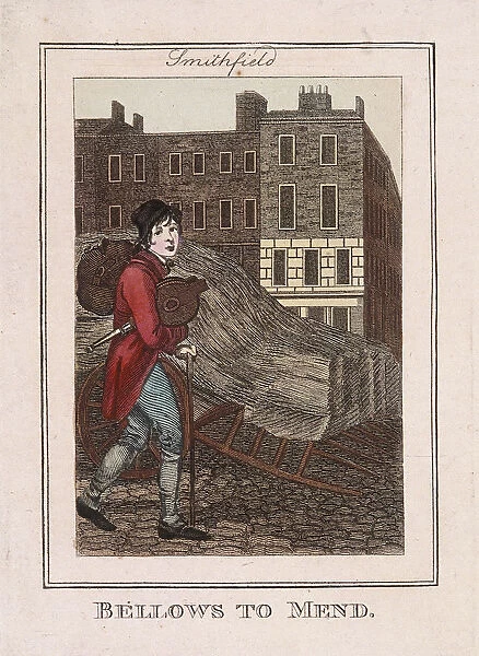 Bellows to Mend, Cries of London, 1804