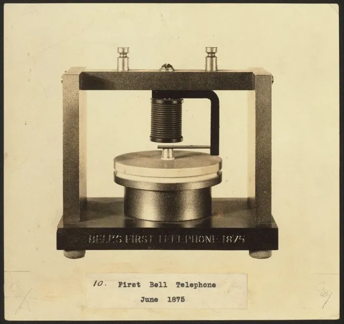 Framed Print : Bells first telephone, 1876 Framed Print : Bells first telephone, 1876