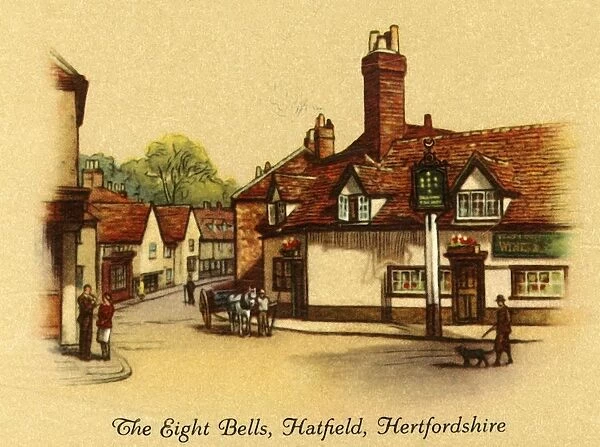 The Eight Bells, Hatfield, Hertfordshire, 1939. Creator: Unknown
