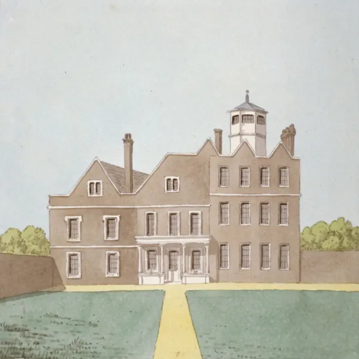 Framed Print : Belmont House, Hillingdon, Middlesex, c1820. Artist: John Oldfield Framed Print : Belmont House, Hillingdon, Middlesex, c1820. Artist: John Oldfield