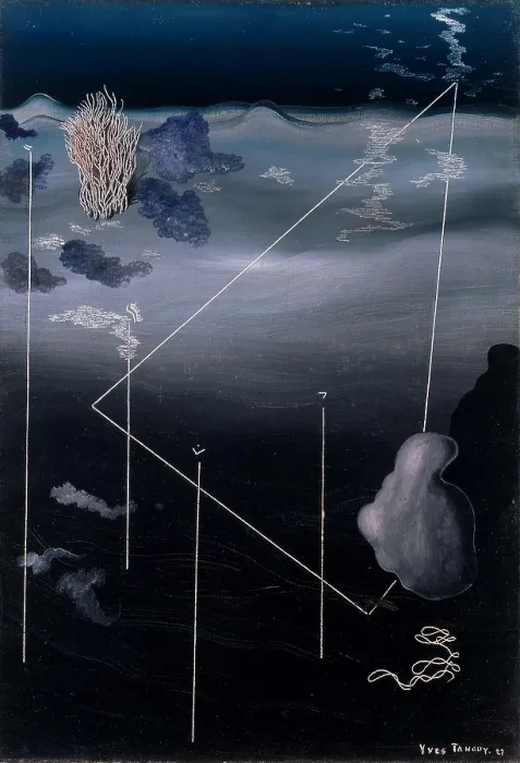 Framed Print : Belomancie I, 1927. Creator: Yves Tanguy Framed Print : Belomancie I, 1927. Creator: Yves Tanguy