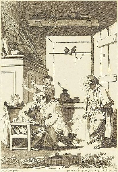 Belphegor, 1794. Creator: Charles Emmanuel Patas