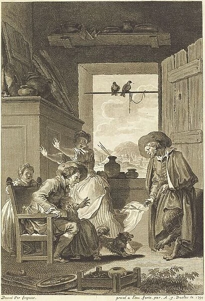Belphegor, 1794. Creator: Charles Emmanuel Patas