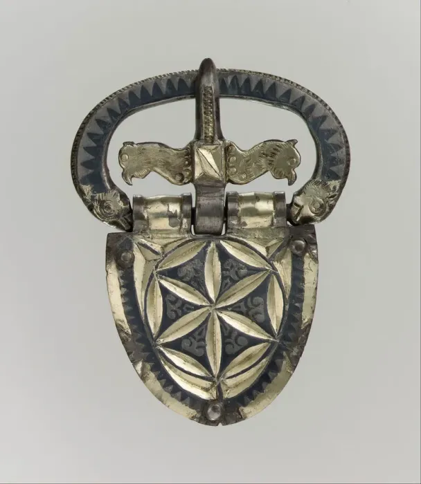 Framed Print : Belt Buckle, Late Roman, ca. 400. Creator: Unknown Framed Print : Belt Buckle, Late Roman, ca. 400. Creator: Unknown