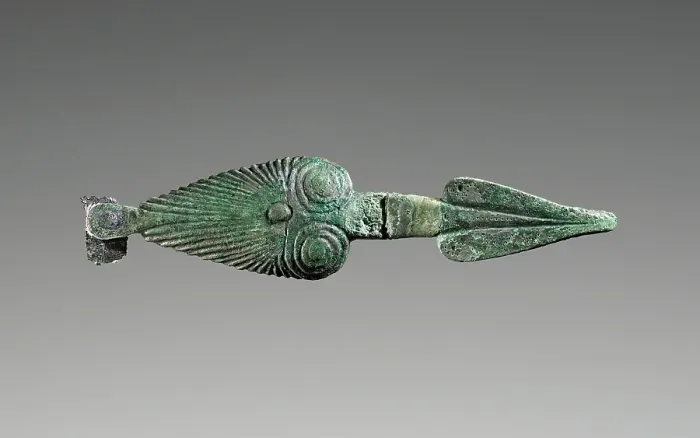 Framed Print : Belt Hook (Probably from the same belt as 81.AC.184.142), 4th century BC. Creator: Unknown Framed Print : Belt Hook (Probably from the same belt as 81.AC.184.142), 4th century BC. Creator: Unknown