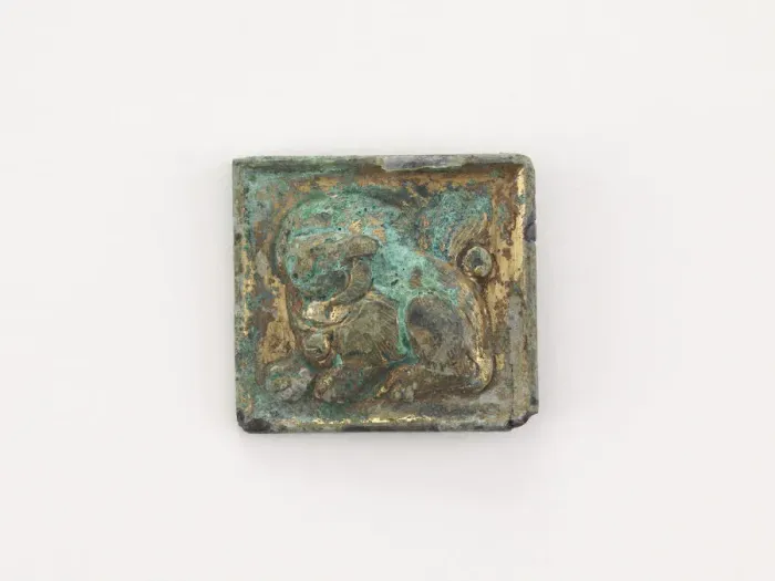 Framed Print : Belt ornament (from a set of eight), Northern Song dynasty, 960-1127. Creator: Unknown Framed Print : Belt ornament (from a set of eight), Northern Song dynasty, 960-1127. Creator: Unknown