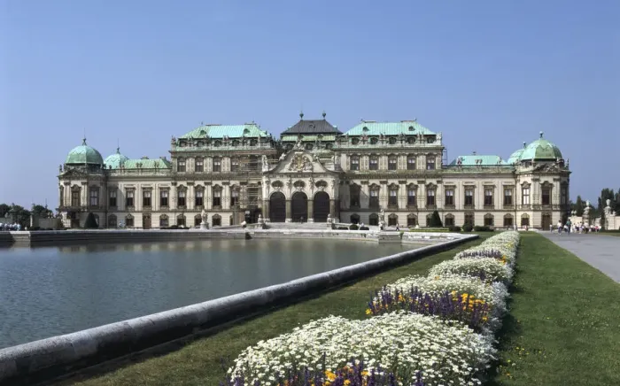 Framed Print : Belvedere Palace, Vienna, Austria Framed Print : Belvedere Palace, Vienna, Austria